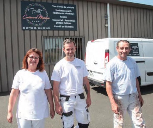 Billot Couleurs et Matières peintre à Cour-Cheverny (41) dans le Loir-et-Cher